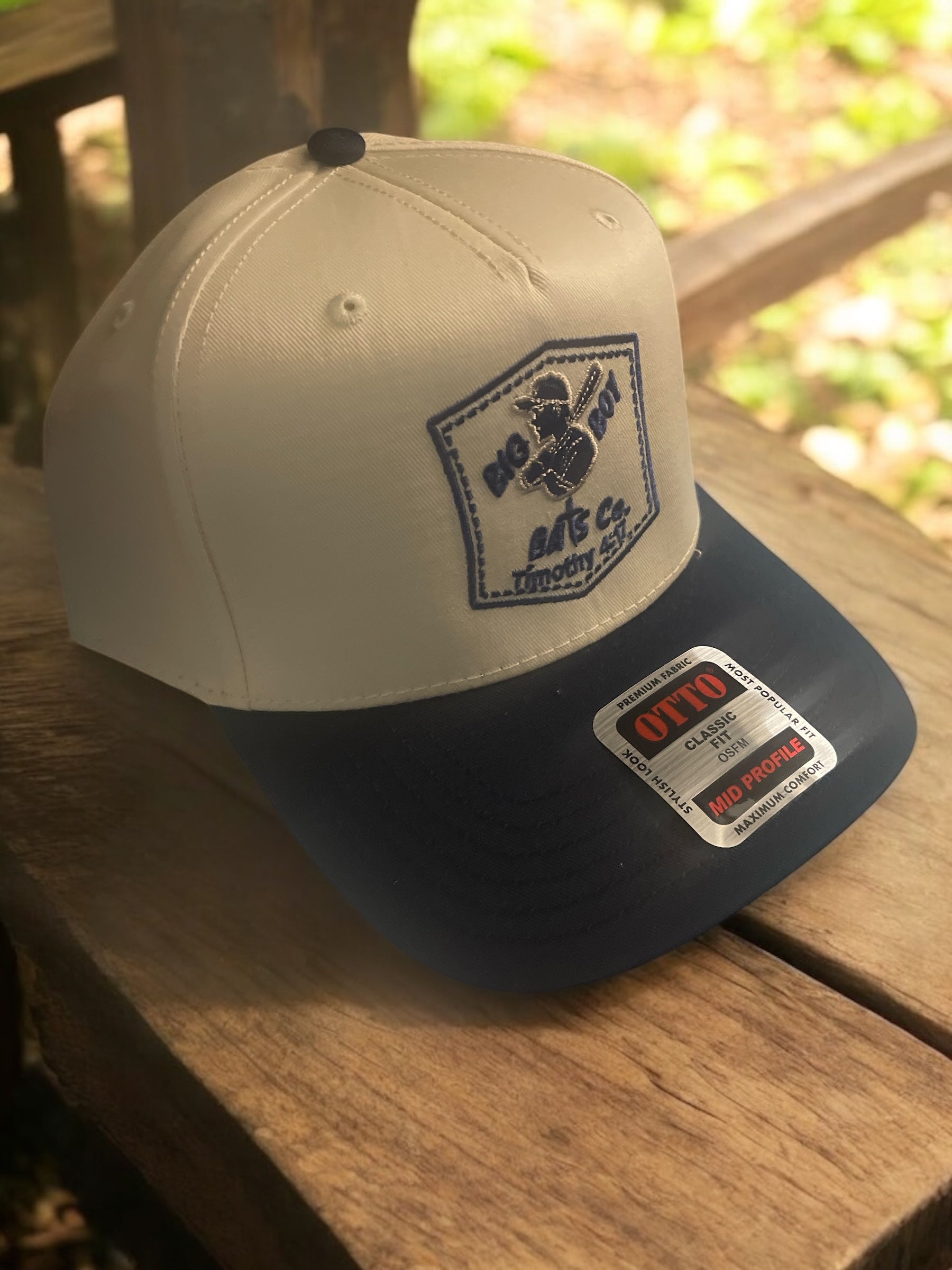 Trucker Hat Logo Embroidered Patch