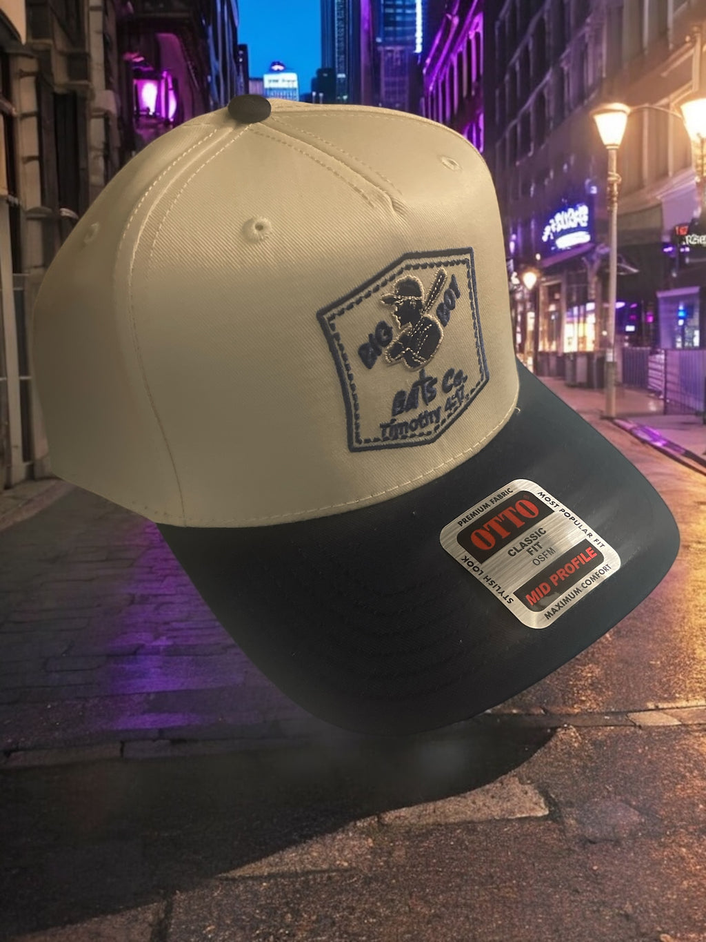 Trucker Hat Logo Embroidered Patch