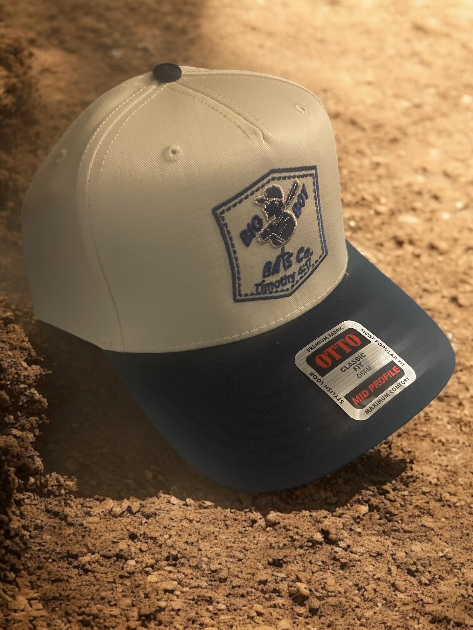 Trucker Hat Logo Embroidered Patch